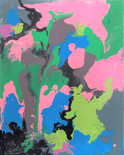 Abstract painting. von Vita Schagen, Malerei kaufen auf Singulart