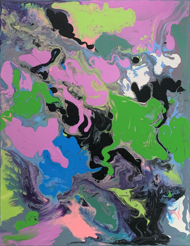 Abstract painting. von Vita Schagen, Malerei kaufen auf Singulart