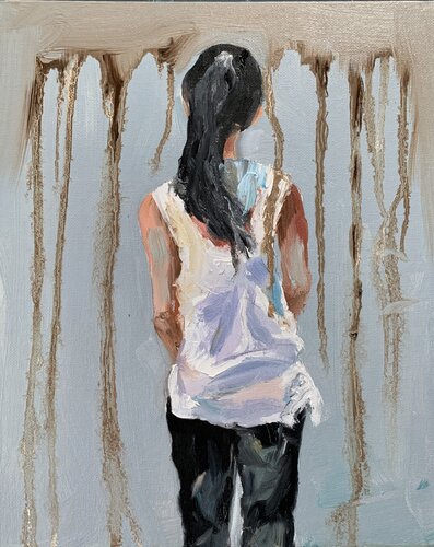Woman figure. von Vita Schagen, Malerei kaufen auf Singulart