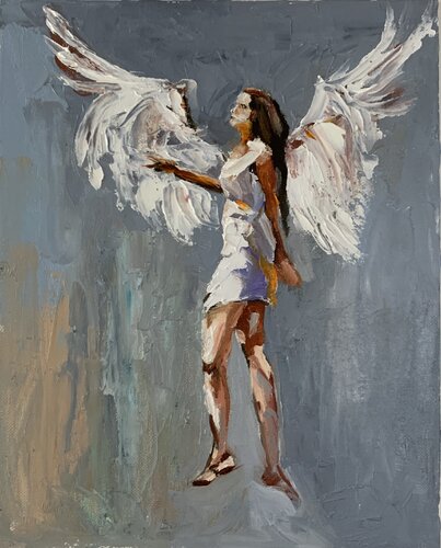 Angel №11. di Vita Schagen, Pittura in vendita su Singulart