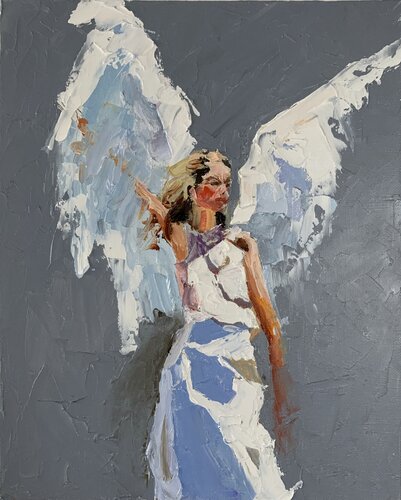 Angel №14. di Vita Schagen, Pittura in vendita su Singulart