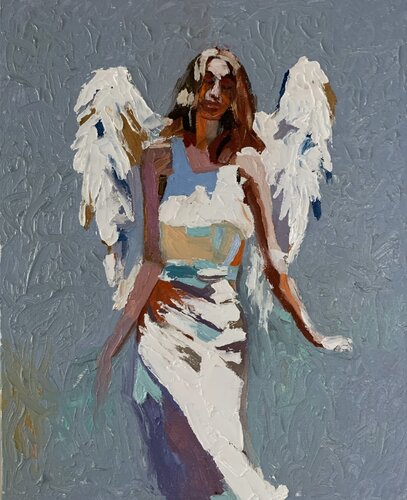 Angel №15. par Vita Schagen, Peinture en vente sur Singulart