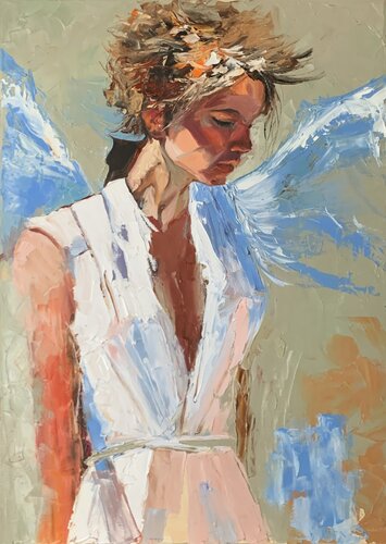 Angel №18. by Vita Schagen, Painting for Sale on Singulart