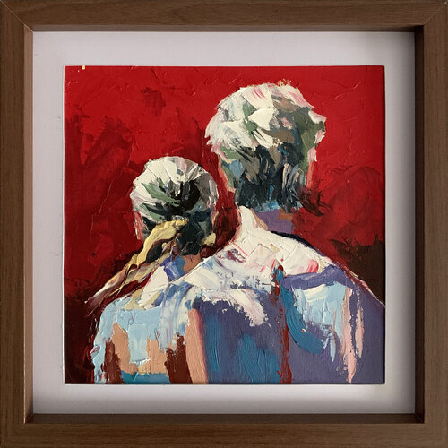 Looking in the future. by Vita Schagen, Painting for Sale on Singulart
