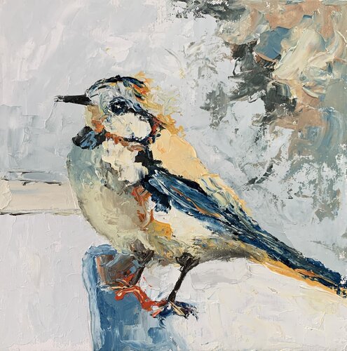 Bird. par Vita Schagen, Peinture en vente sur Singulart