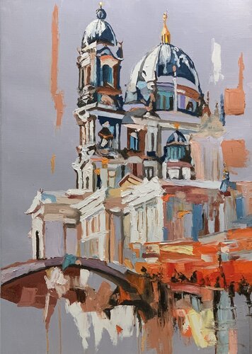 European city. de Vita Schagen, Pintura a la venta en Singulart