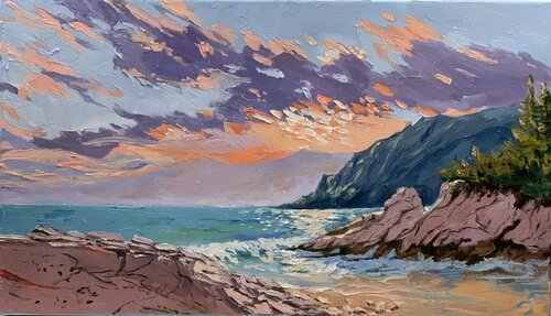 Sunset. di Vita Schagen, Pittura in vendita su Singulart