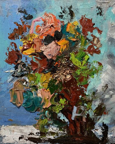 Floral Symphony. by Vita Schagen, 絵画 for Sale on Singulart