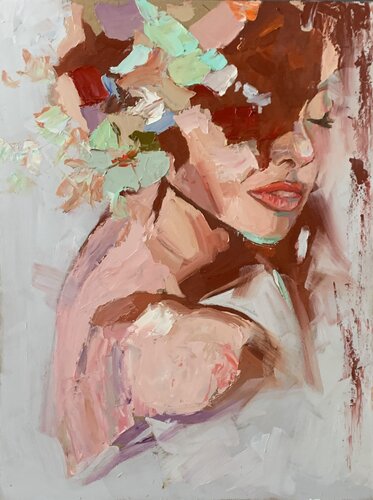 Romantic dreams. van Vita Schagen, Schilderij te koop op Singulart