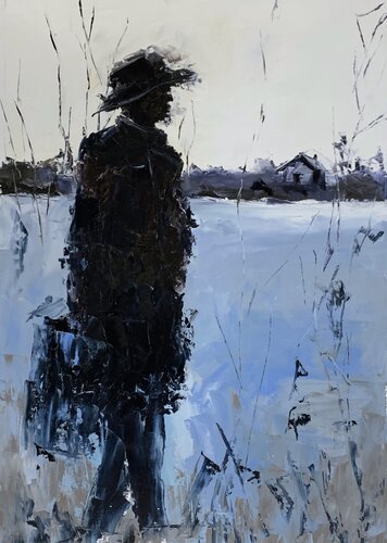 Solitary Reflection. de Vita Schagen, Pintura a la venta en Singulart