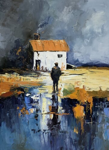 Long-Awaited Return. di Vita Schagen, Pittura in vendita su Singulart