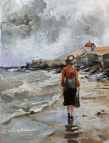 Getting back home. de Vita Schagen, Pintura a la venta en Singulart