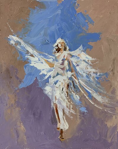 Angel №19. von Vita Schagen, Malerei kaufen auf Singulart