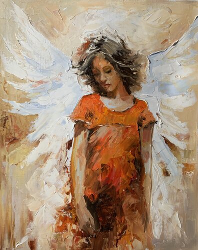 Angel №25. di Vita Schagen, Pittura in vendita su Singulart