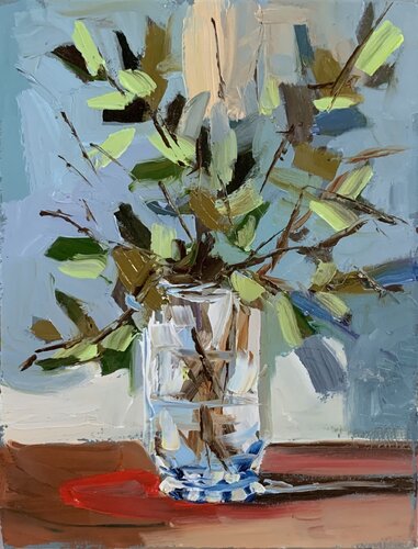 Olive branch. par Vita Schagen, Peinture en vente sur Singulart