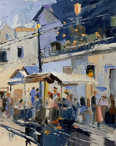 Parisian Afternoon. par Vita Schagen, Peinture en vente sur Singulart