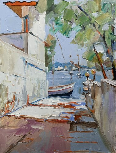 Sea shore. di Vita Schagen, Pittura in vendita su Singulart