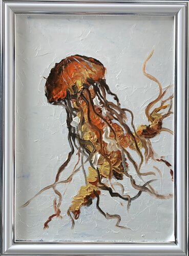 Jelly fish. von Vita Schagen, Malerei kaufen auf Singulart