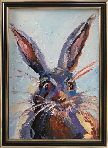 Rabbit. von Vita Schagen, Malerei kaufen auf Singulart