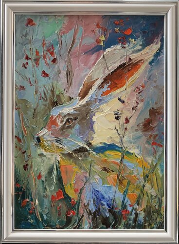 Rabbit. von Vita Schagen, Malerei kaufen auf Singulart
