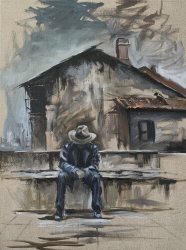 Between Light and Memory. di Vita Schagen, Pittura in vendita su Singulart