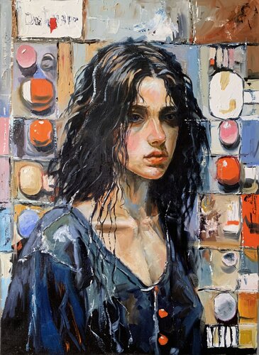 Side Effects of Prescribed Existence. par Vita Schagen, Peinture en vente sur Singulart