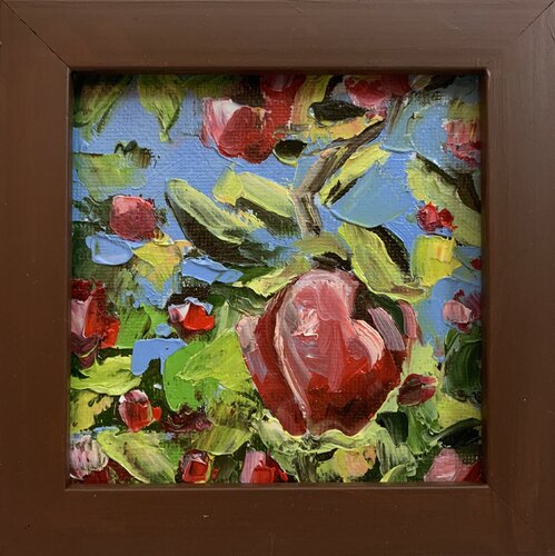 Apple tree. Apple garden. par Vita Schagen, Peinture en vente sur Singulart