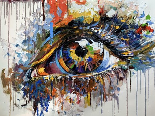 Kaleidoscope Eye. by Vita Schagen, Painting for Sale on Singulart