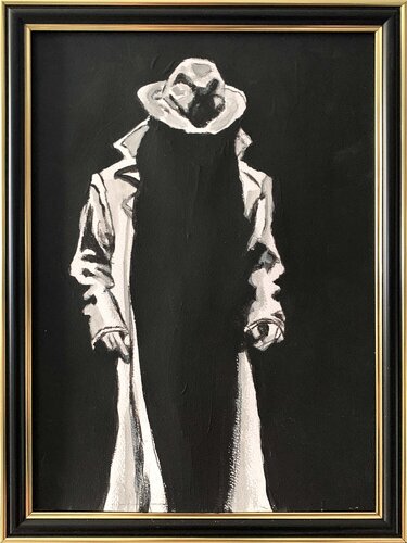 Black and white de Vita Schagen, Pintura a la venta en Singulart