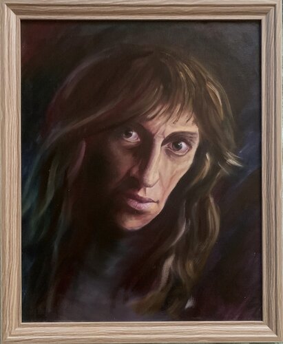 Shadowed Contemplation von Vita Schagen, Malerei kaufen auf Singulart