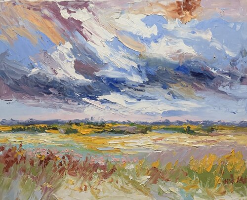 Fields of Change. by Vita Schagen, Painting for Sale on Singulart