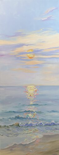 Beneath the Sunset. by Vita Schagen, Painting for Sale on Singulart