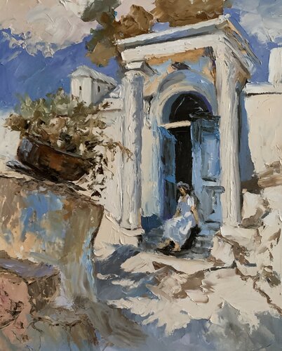 Hearth of the Mediterranean. by Vita Schagen, 絵画 for Sale on Singulart