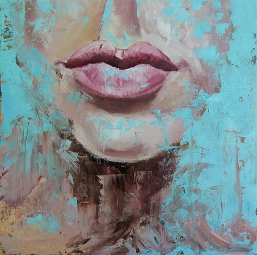 Lips par Vita Schagen, Peinture en vente sur Singulart
