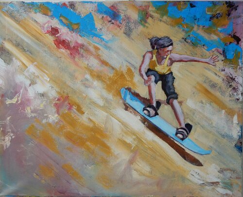 Underway. von Vita Schagen, Malerei kaufen auf Singulart