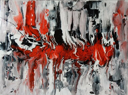 Abstract painting Vita Schagen