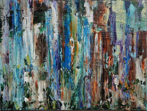 Abstract painting Vita Schagen