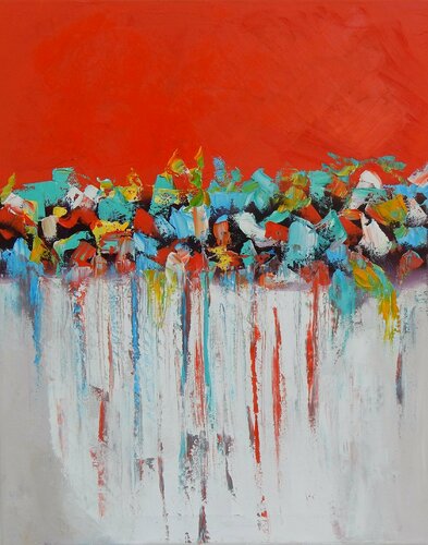 Abstract Landscape. par Vita Schagen, Peinture en vente sur Singulart