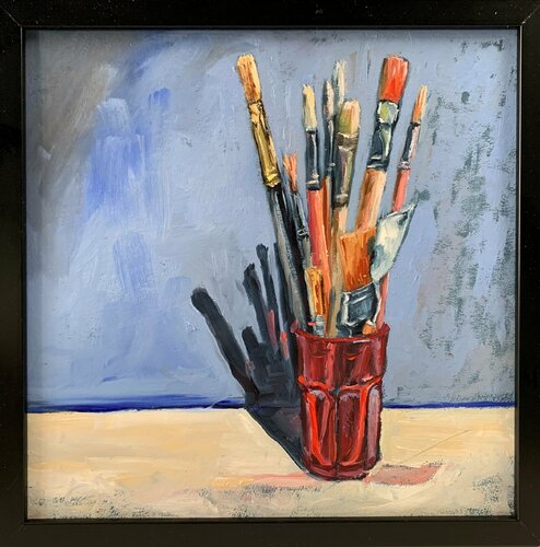 Artist brushes. par Vita Schagen, Peinture en vente sur Singulart