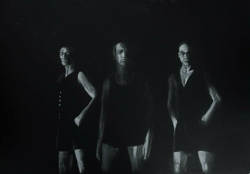 Ballet Dancers. At the end of the show (2) Vita Schagen