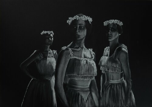 Ballerinas Dancers. At the end of the show (1) Vita Schagen