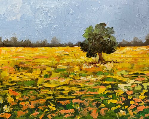 Tuscany. Landscape. di Vita Schagen, Pittura in vendita su Singulart