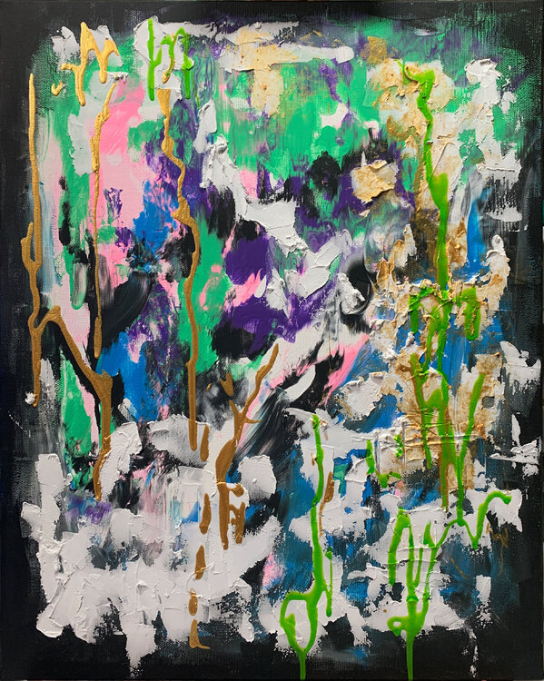 Abstract painting. Vita Schagen