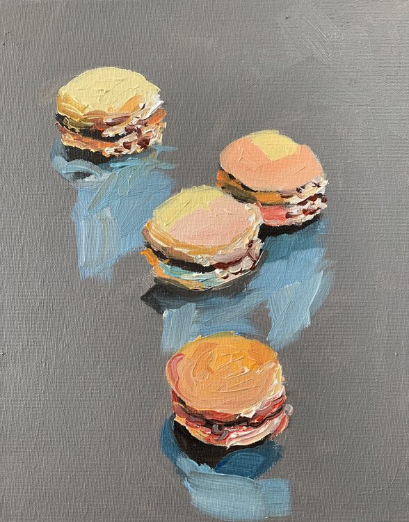 Macaroons cookies. still life. Vita Schagen