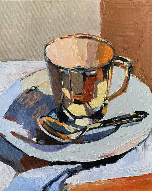 Tea cup. still life. Vita Schagen