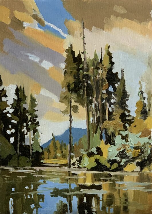 Neutral landscape. Vita Schagen