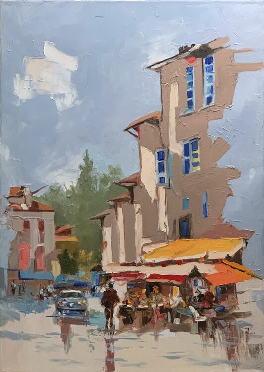 Small town. Provence. France. Vita Schagen