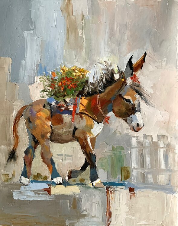 Little donkey. Vita Schagen