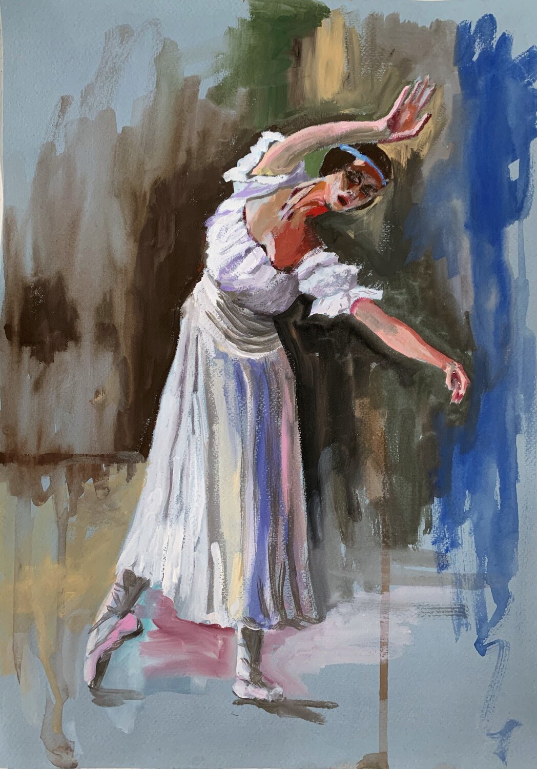 Ballet,  female ballet dancer. Vita Schagen
