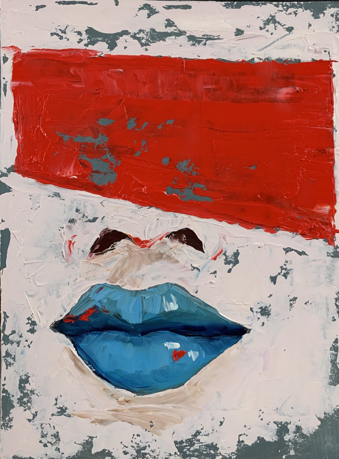Blue lips. Vita Schagen